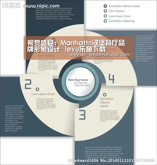 视觉盛宴:Manhattn汉堡餐厅品牌形象设计-leyu乐鱼下载(图2) leyu乐鱼下载